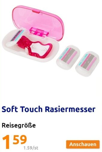 Action Soft Touch Rasiermesser Angebot