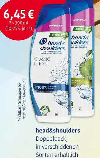 dm drogerie head&shoulders Doppelpack 2x300 ml Angebot