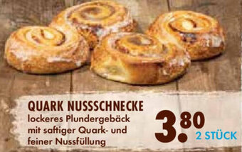 E-Center QUARK NUSSSCHNECKE Angebot