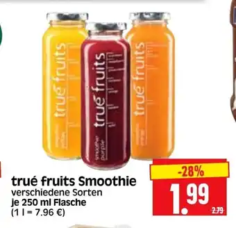 Edeka Herkules trué fruits Smoothie 250ml Angebot