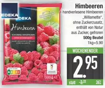 E-Center EDEKA Himbeeren 500g Beutel Angebot