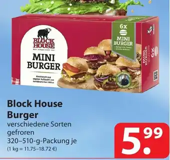 Famila Nord Ost Block House Burger 320-510g Angebot