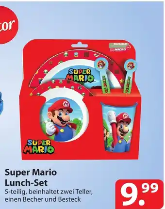 Famila Nord Ost Stor Super Mario Lunch-Set 5-teilig Angebot