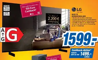 Expert LG OLED TV OLED42C38LA.AEU Angebot