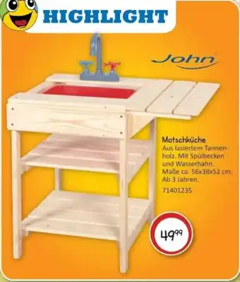 Vedes John Matschküche Angebot