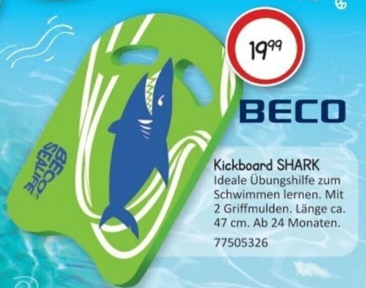 Vedes BECO Kickboard SHARK Angebot