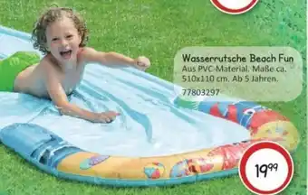 Vedes Wasserrutsche Beach Fun Angebot