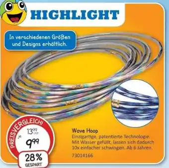 Vedes Wave Hoop Angebot