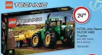 Vedes LEGO TECHNIC 42136 John Deere 9620R 4WD Tractor Angebot