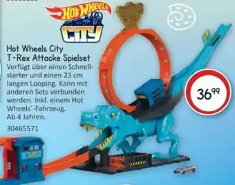 Vedes Hot Wheels City T-Rex Attacke Spielset Angebot