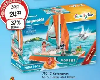 Vedes playmobil 71043 Katamaran Angebot