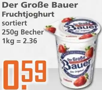 Klaas und Kock Der Große Bauer Fruchtjoghurt 250g Becher Angebot