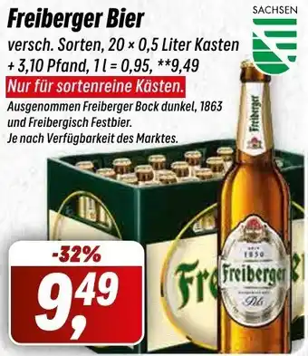 Simmel Freiberger Bier 20x0,5 Liter Kasten Angebot