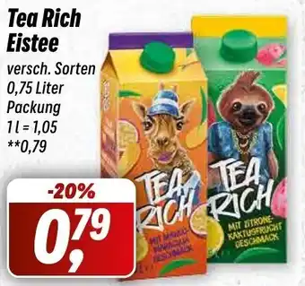 Simmel Tea Rich Eistee 0,75 Liter Packung Angebot