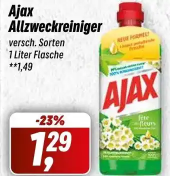 Simmel Ajax Allzweckreiniger 1 Liter Flasche Angebot