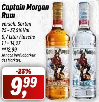 Simmel Captain Morgan Rum 0,7 Liter Flasche Angebot