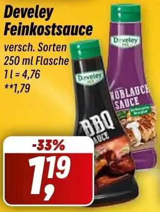 Simmel Develey Feinkostsauce 250 ml Flasche Angebot