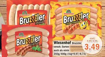 Aktiv Irma Wiesenhof Bruzzzler 350 g/400 g Angebot