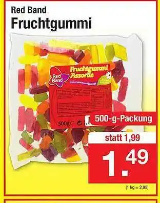 Zimmermann Red Band Fruchtgummi Angebot