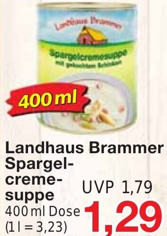 Jawoll Landhaus Brammer Spargelcremesuppe 400 ml Dose Angebot