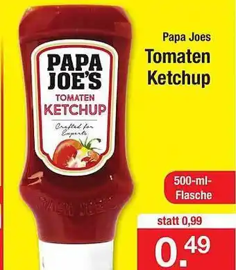 Zimmermann Papa Joes Tomaten Ketchup Angebot