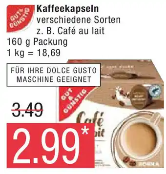 Marktkauf Gut & Gunstig Kaffeekapseln 160 g Angebot