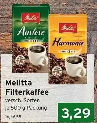 CAP Markt Melitta Filterkaffee Angebot