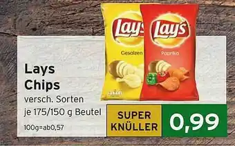 CAP Markt Lays Chips Angebot