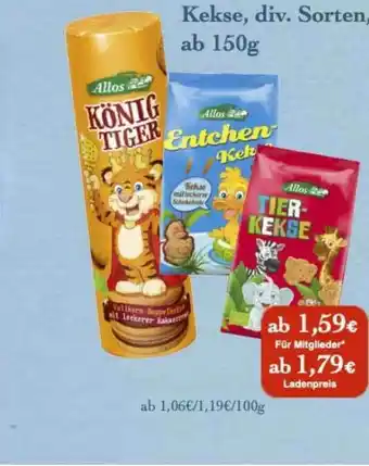 LPG Biomarkt Kekse Allos Angebot