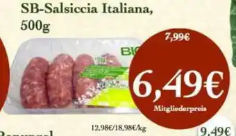 LPG Biomarkt Sb-salsiccia Italiana Angebot