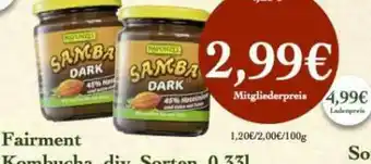 LPG Biomarkt Samba Dark Rapunzel Angebot