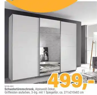 Schleudermaxx Schwebetürenschrank Angebot