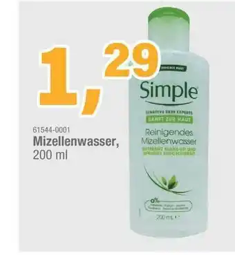 Schleudermaxx Mizellenwasser Angebot