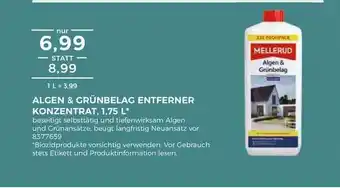 BBM Baumarkt Algen & Grünbelag Entferner Konzentrat 1.75 L Mellerud Angebot