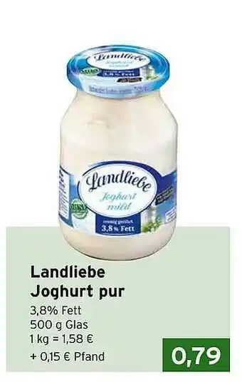 CAP Markt Landliebe Joghurt Pur Angebot