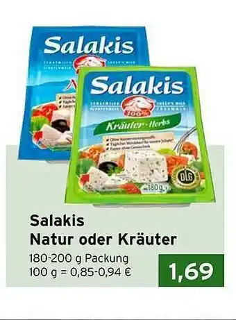 CAP Markt Salakis Natur Oder Kräuter Angebot