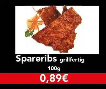 CAP Markt Spareribs Grillfertig Angebot