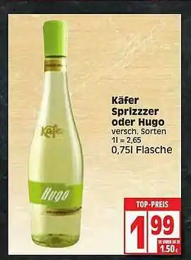 Edeka Käfer Sprizzer Oder Hugo Angebot