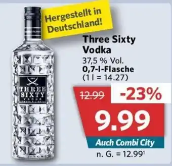 Combi Three Sixty Vodka 37,5% Vol. 0,7L Angebot