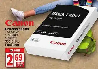 Edeka Canon Druckerpapier Angebot