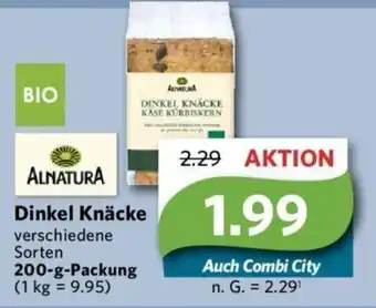 Combi ALNATURA Dinkel Knäcke 200g Angebot