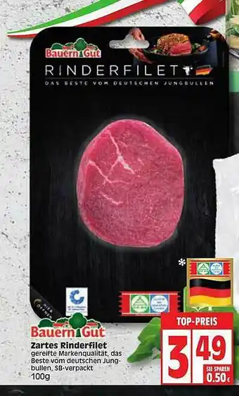 Edeka Bauern Gut Zartes Rinderfilet Angebot