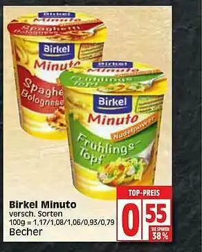 Edeka Birkel Minuto Angebot