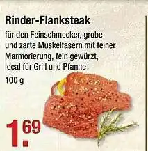 V Markt Rinder-flanksteak Angebot