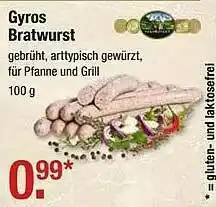 V Markt Gyros Bratwurst Angebot