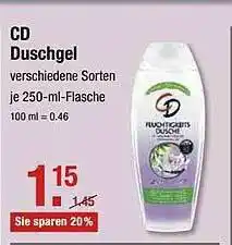 V Markt Cd Duschgel Angebot