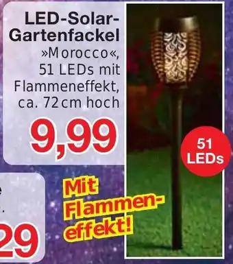 Jawoll LED-Solar-Gartenfackel Angebot