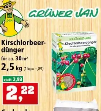 Thomas Philipps Grüner Jan Kirschlorbeerdünger 2,5kg Angebot