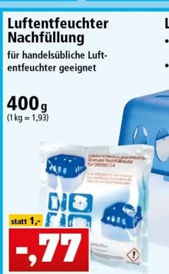 Thomas Philipps Luftentfeuchter Nachfüllung 400g Angebot