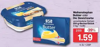 Famila Nord West Weihenstephan Butter oder Die Streichzarte 250 g Becher/Stück Angebot